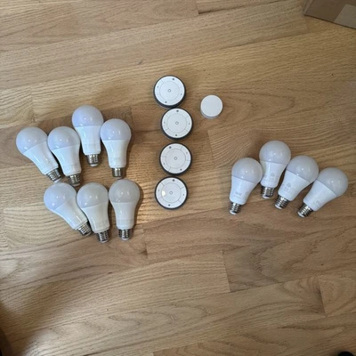 Ikea Trådfri Lot (11 bulbs, 4 remotes, 1 dimmer) - Image 1 of 4