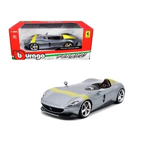 Bburago Ferrari Monza SP1 Silver 1:24 Diecast Model #26027 - Picture 1 of 1