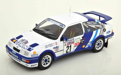 IXO MODELS 1:18 AUTO FORD SIERRA RS COSWORTH #21 LOMBARD RAC RALLY  18RMC079A.20 - Immagine 1 di 3
