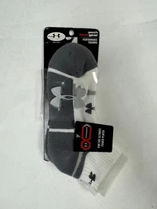 NEW Under Armour heatgear Youth Performance Socks, Sock Size 7-9, Shoe Size 1-4 - Picture 1 of 1