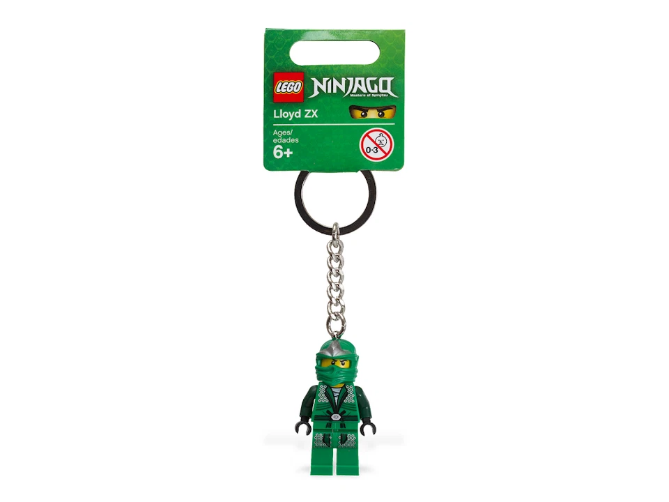 NEW! Lego Ninjago 850442 Lloyd ZX Keyring Keychain! - Imagem 1 de 1