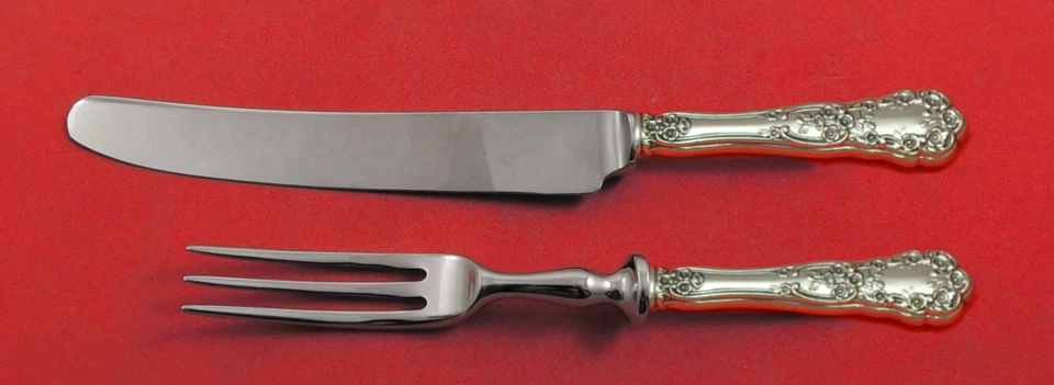 Juego de frutas individuales de plata esterlina Buttercup de Gorham 2 piezas hecho a medida HH WS Foto 1 de 1