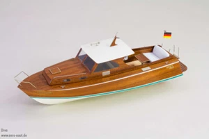 Aero-Naut Diva Radio Control Cabin Cruiser Boat Wooden Kit - Picture 1 of 6