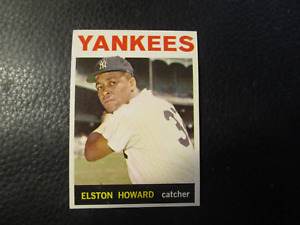 1964  TOPPS CARD#100  ELSTON HOWARD  YANKEES   EX