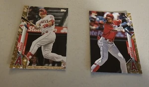 2020 Topps Gold Star  Los Angeles Angels Team Set Series 1 and 2    (21 Cards) - Picture 1 of 2