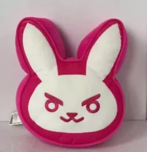 Almohada de peluche Blizzard Overwatch DVA Bunny Blizzcon D.Va Diva con licencia nueva sin etiquetas nueva - Imagen 1 de 4