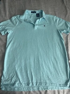 Simply Southern Herren Poloshirt türkis blau weich S Schildkröte - Bild 1 von 5