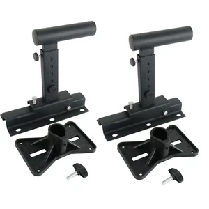 YaeCCC 2pcs Bookshelf Speaker Bracket Wall Mount Stand for Home Theater Soundbar - Picture 1 of 11