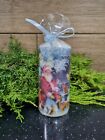 Christmas Candle. Lovely Santa. Pillar Candle 15cm. Not scented