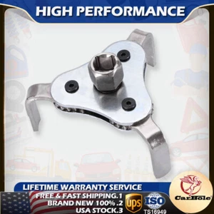 Universal Adjustable Oil Filter Wrench Range 2-1/2 inch from 4 inch 3 Leg Claw - Picture 1 of 19