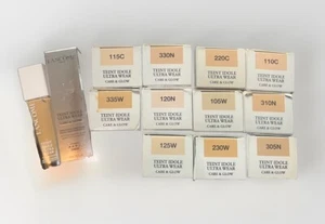 LANCOME Teint Idole Ultra Wear Care & Glow Foundation 1 Fl Oz SPF 27 PICK SHADE - Picture 1 of 1