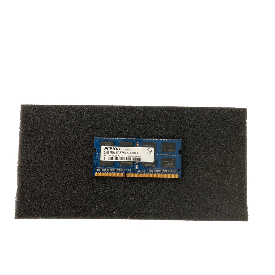Elpida 2GB EBJ21UE8BDS0-DJ-F PC3-10600S 1333MHz DDR3 Laptop Memory - Image 1 of 1