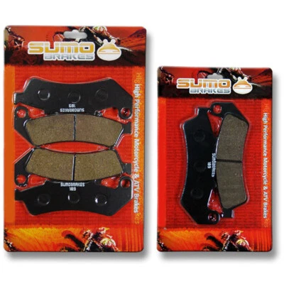 Honda передние + задние высокопроизводительные тормозные колодки ротора CBR 1000 F (1993-1999) - Изображение 1 из 4