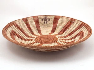 #0659 Cesta bobina fina decorativa estilo suroeste hecha a mano - Imagen 1 de 1