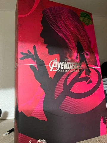 Hot Toys Scarlet Witch Avengers Age of Ultron Action Figure MMS357 Read Desc Cover
