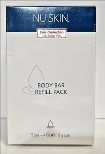 Nu Skin Nuskin Body Bar Refill Pack Soap Free 4 oz (5 Bars) Box Sealed Bundle - Picture 1 of 8