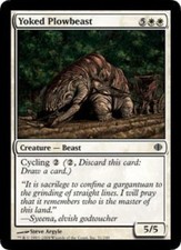 4x Yoked Plowbeast MTG Shards of Alara NM Magic Regular
