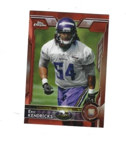 2015 Topps Chrome Orange Refractors #181 Eric Kendricks RC MINNESOTA VIKINGS - Picture 1 of 1
