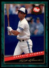 1994 POST COLLECTOR SERIES ODDBALL ROBERTO ALOMAR TORONTO BLUE JAYS #18 OF 30