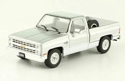 雪佛兰 C-10 Silverado 1986 罕见阿根廷压铸汽车比例 1: 43 全新 + 杂志 — 第 1/3 张图片