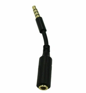 3.5mm 4 Pole Jack Male to Female Headset Audio Extension Cable Connector - Picture 1 of 8