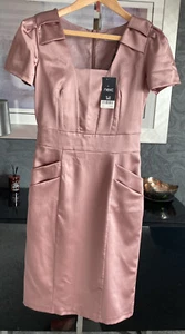 Next Tall Ladies Gorgeous Special Occasion Deep Lilac Dress BNWT UK 10 Tall - Picture 1 of 7