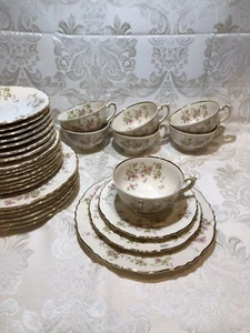 Syracuse Federal Shape USA,Stansbury,Cup & Saucer,Two Plates(Bread & Salad) - Picture 1 of 8