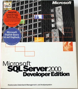 RARITÀ - Microsoft SQL Server 2000 Developer - Windows - tedesco - E32-00031 - Foto 1 di 8