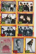 1989 NEW KIDS ON THE BLOCK SERIES 1 TRADING CARD SET GRAY BACK NO STICKERS