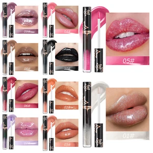 Brillo de labios brillante deslumbrante esmalte de labios maquillaje de Halloween mancha de labios 1 pieza para mujer - Imagen 1 de 24