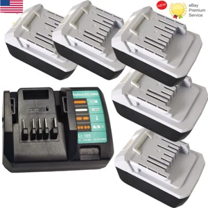 Cargador Batería Makita 6x18V 4,0Ah G-Seri BL1840G BL1813G BL1815G BL1811G HP457D - Imagen 1 de 16