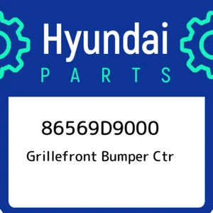 86569D9000 Hyundai Grillefront bumper ctr 86569D9000, New Genuine OEM Part - Picture 1 of 1