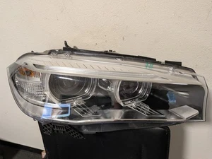 2017-2018-2019 BMW X5 X6 FRONT PASSENGER RH HID LED HEADLIGHT HEADLAMP OEM - Picture 1 of 16