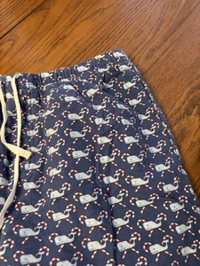 Pantalones de pijama de franela Vineyard Vines para hombre S bastones de caramelo - Imagen 1 de 4