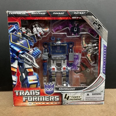 Transformers Universe Soundwave 25 Years Later 2009 SDCC Exclusive In Box - Used - Image 1 of 4