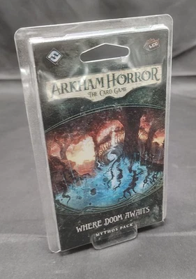 Arkham Horror LCG: Where Doom Awaits Mythos Pack -- Nuevo y sin jugar Foto 1 de 2