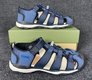 Keen Newport Neo H2 Blue Nights/Brilliant Blue Sandals Youth Size 7 NEW - Picture 1 of 10