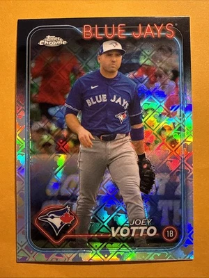 2024 Topps Chrome Logofractor Edition - Joey Votto #171 - Image 1 of 2