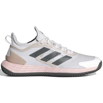 Talla 9.5- Zapatillas Tenis Mujer Adidas Adizero Ubersonic 4.1 Arcilla, Blanco/Gris/Rosa. Foto 1 de 4