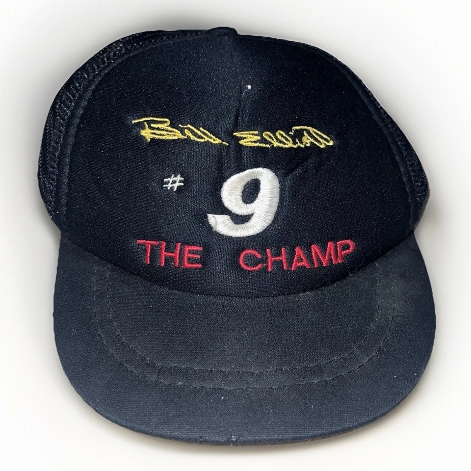 Gorra de espuma Bill Elliot 1988 vintage talla juvenil NACAR Racing Snapback #9 años 80 Foto 1 de 3