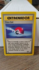 ENTRENADOR Poke Ball POKEMON Jungle Set TRAINER Spanish 2000 Trading Card 64/64 - Picture 1 of 2