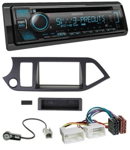 Kenwood Bluetooth USB CD MP3 DAB Autoradio für Kia Picanto ab 2011 Start-Stop - Bild 1 von 6