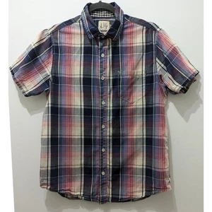 Howe Creative Workforce Plaid Button Up Shirt Men's Size S - Picture 1 of 12