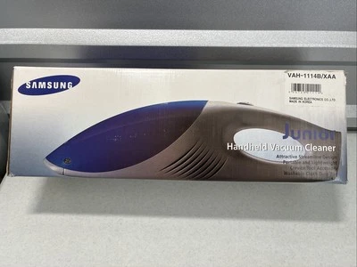 Vintage Samsung Junior Hand Held Vacuum  New NOS VAH-1114B - Image 1 of 4