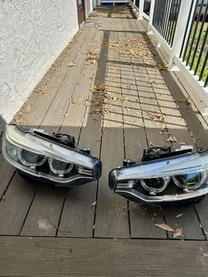 BMW M4 2015 2016 2017 FAROS DELANTEROS IZQUIERDO Y DERECHO OEM Foto 1 de 2
