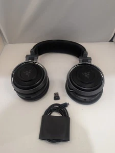 Razer Nari Ultimate Wireless 7.1 Surround Sound Gaming Headset w/ Dongle Tested - Picture 1 of 5