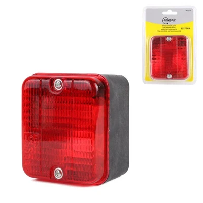 Nebelschlussleuchte 75x85mm Rot Rückleuchte Nebelschlusslicht PKW Anhänger LKW - Bild 1 von 2