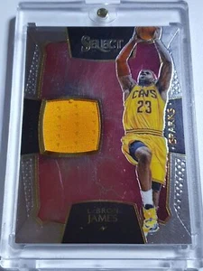 2015 Panini Select LeBron James #PATCH /99 Game Worn Jersey - Rare - Picture 1 of 4