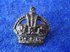 A24-10) Old British Army Crown Krone Major England WWI WWII ca. 27mm