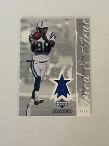 MARVIN HARRISON 2002 UPPER DECK TRIED & TRUE RELIC JERSEY #TT-MH COLTS - Picture 1 of 2